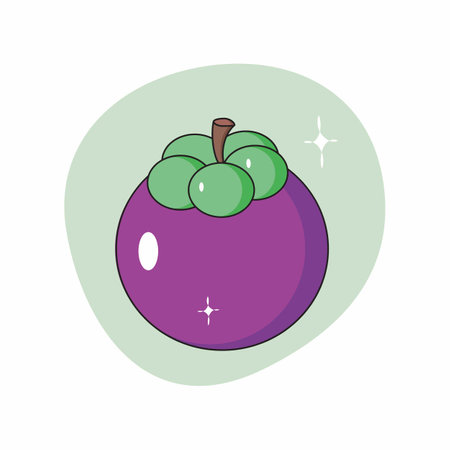 Vector fruit Cute decoration Minimal fruitのイラスト素材