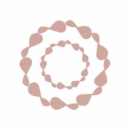 Vector pattern, decorative pattern, tile pattern, fabric pattern.のイラスト素材