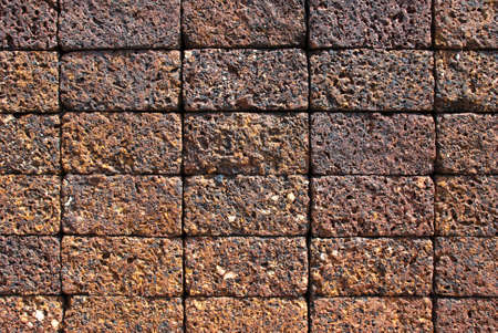 Brown stone wall.の写真素材