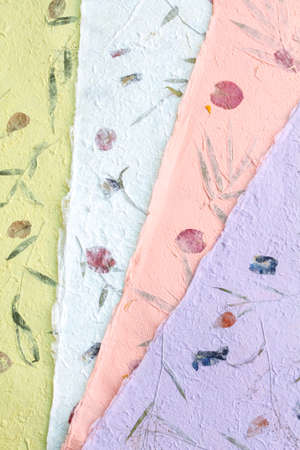 this is hand made paper from Thailand called Sa Paper use for art work texture and backgroundの写真素材
