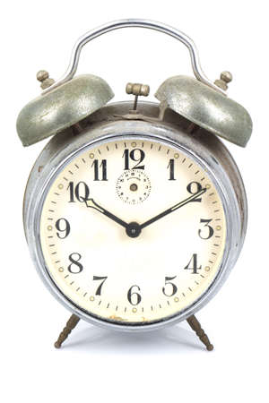 vintage retro alarm clockの写真素材