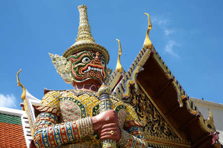 Wat Phra Kaeo in Bangkok, Thailand.