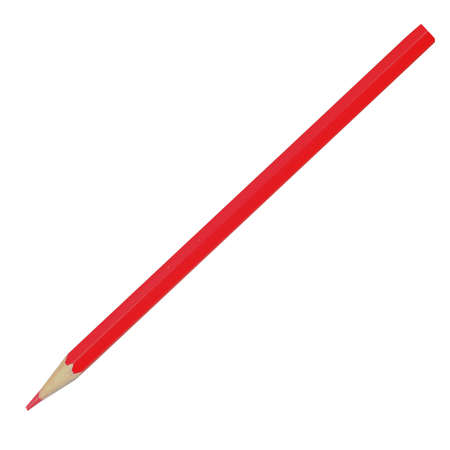 color pencil on white backgroundの写真素材