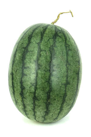 watermelon isolated on whiteの写真素材