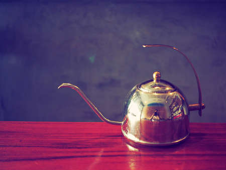 hot pot for dripping coffeeの写真素材