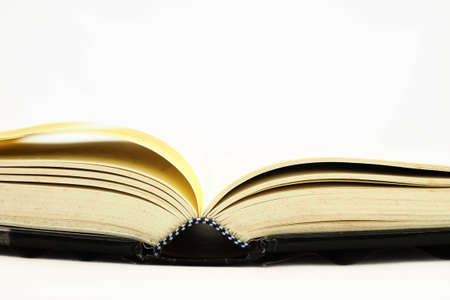 open book in vintage light tone color