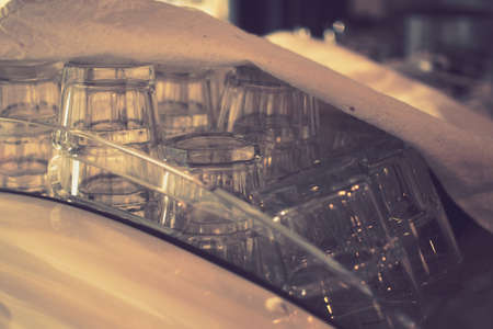 coffee machine in vintage color tonedの写真素材