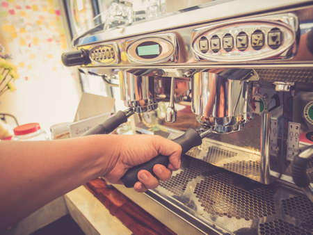 coffee machine vintage colorの写真素材