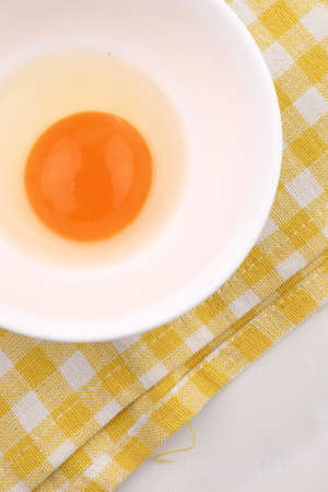 eggs isolated on white backgroundの写真素材