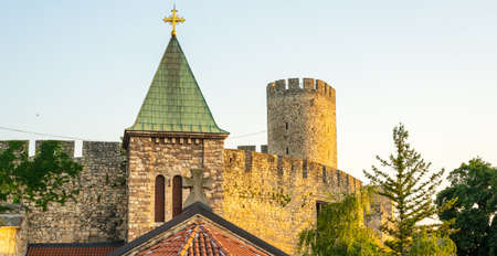Church of the Holy Mother of God Ruzica, Belgrade, Serbiaの写真素材