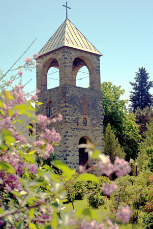 Orthodox Church of St. George in Azerbaijan, Gakhの写真素材