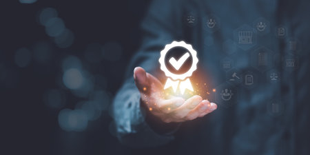 Inspection of quality and standards of the organization ,Human Resources, Documents and Finance Management ,Industry Certification, Guarantee, business insurance ,product Certification Managementの写真素材