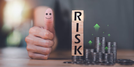 Financial risk management concept ,Business Investment Feasibility Assessment ,protection of...