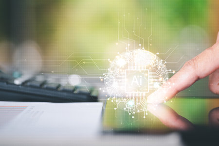 innovative technology in science and communication concepts,Technology creativity for future...