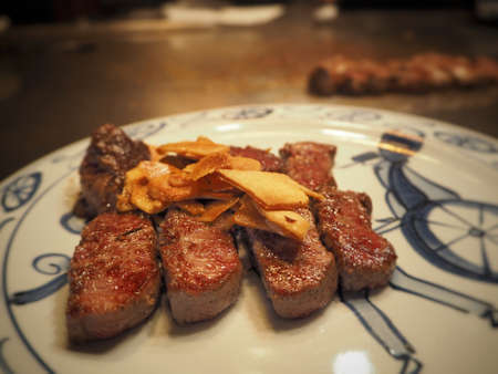 Kobe Beef Teppanyakiの写真素材