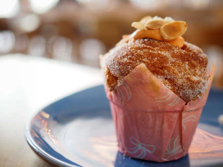 Thai Tea  Lava Cupcakeの写真素材