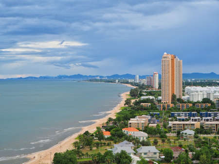 Cha Am Beach Viewの写真素材