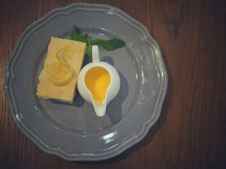 Lemon Pie Italian Styleの写真素材
