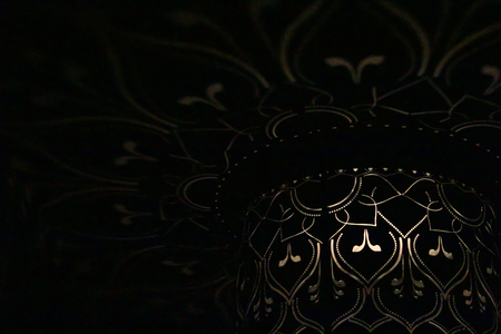 light in the darkの写真素材