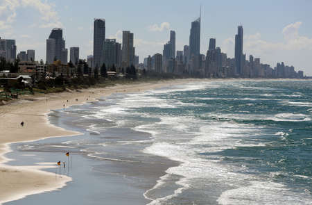 Surfers Paradise Beachの写真素材