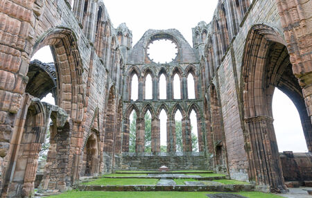 Elgin Cathedral, a medieval ruin in Scotland