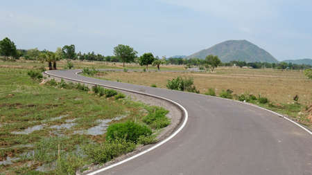 Long Road towards the goal of each person.の写真素材