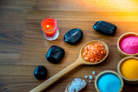 Thai spa massage , herbal and salt spa