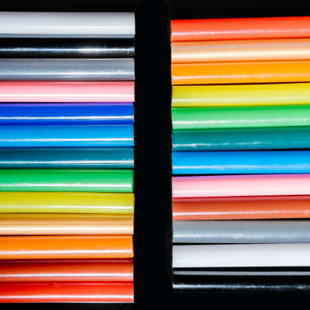 Colored glue stickの写真素材
