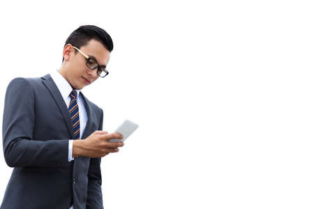 Businessman is working in the office.の写真素材