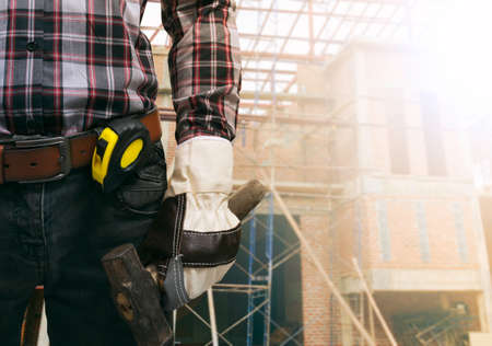 Building site and building design and engineers.の写真素材