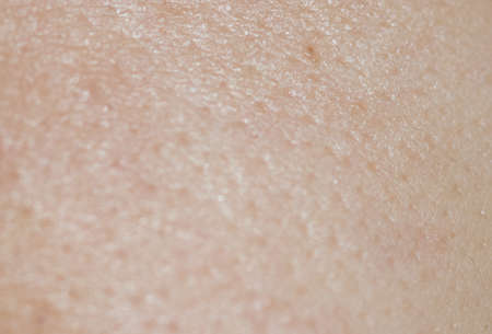 Pores on the surface of women.の写真素材