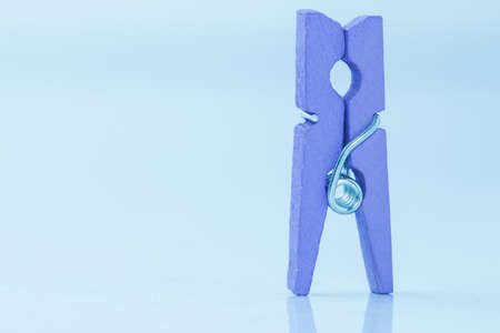 Cloth clamp on white background.の写真素材
