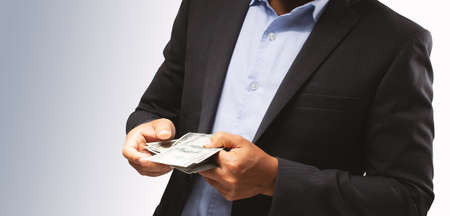 Businessmen are filing for investment cash.
