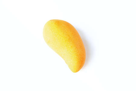 mango isolated on white backgroundの写真素材