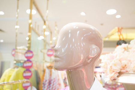 mannequin in storeの写真素材