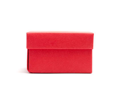 red box isolated on white background