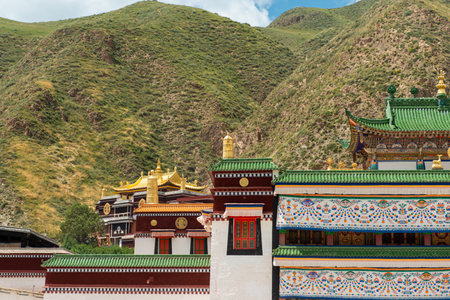Buddhist Monastery in Ladakh, Jammu and Kashmir, India