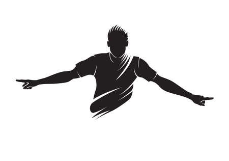 Vector man\\のイラスト素材
