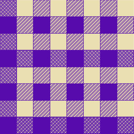 Seamless pattern vichy. vector design.のイラスト素材