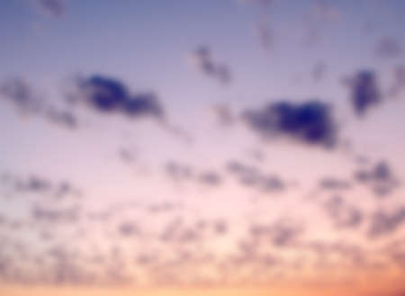 blurred background with beautiful sunset on Black seaの写真素材