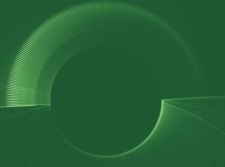 Abstract fractal element in rotational motion for backgroundの写真素材