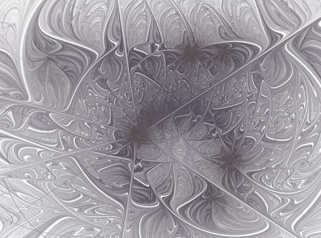 Abstract fractal design on the subject of science and technologyの写真素材