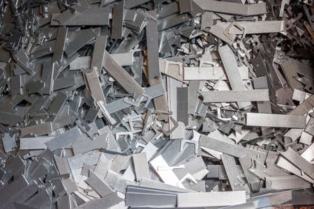 sheet metal wasteの写真素材