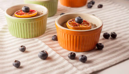 home made dessertsの写真素材