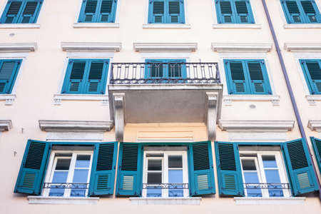 facade of Italian building
