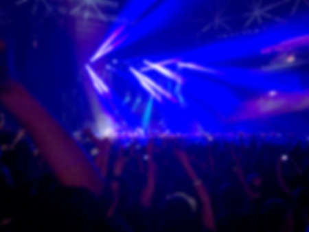 blurred concert background light show