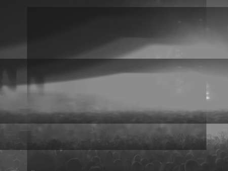 blurred black and white art object concertの写真素材