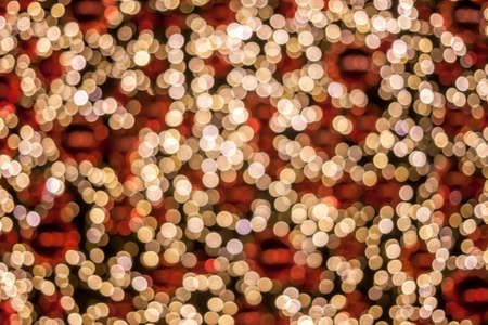 Festive background bokeh lightsの写真素材