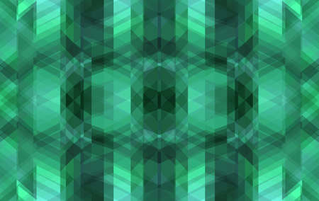 polygonal abstract green backgroundの写真素材