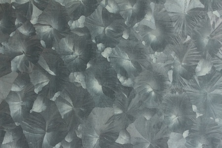 Texture on metal sheet surfaceの写真素材